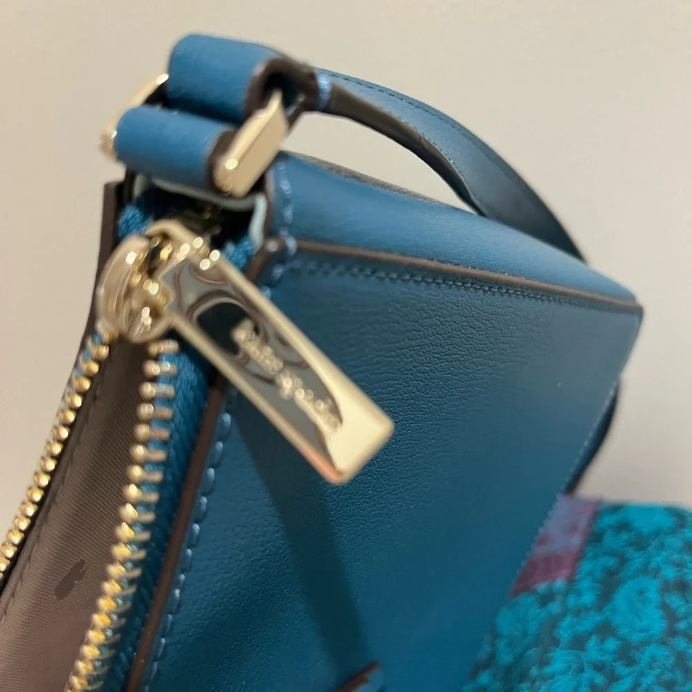 Kate Spade Peacock Crossbody Bag with Gold Hardware - Picture 8 of 10